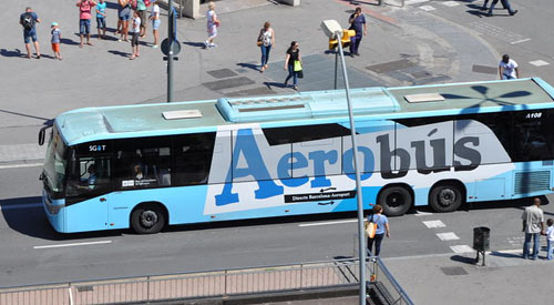 Busstransfer till Barcelona.