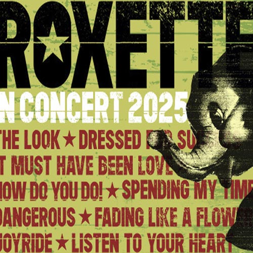 Biljetter till Roxette på Trädgårdsföreningen i Göteborg 2025