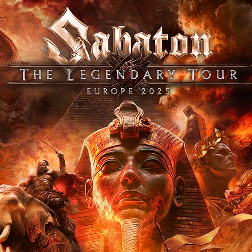 Sabaton på Scandinavium i Göteborg 2025