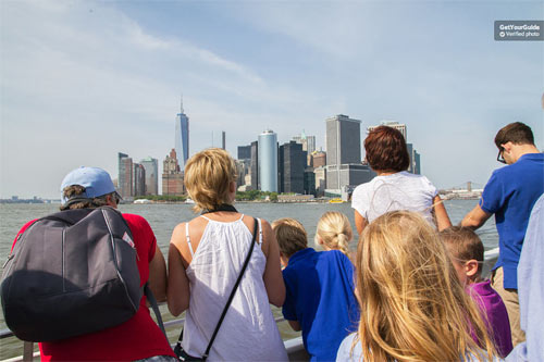 Båttur i New York harbour