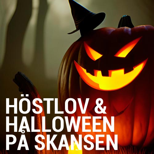 Boka hotellpaket med Halloween på Skansen i Stockholm
