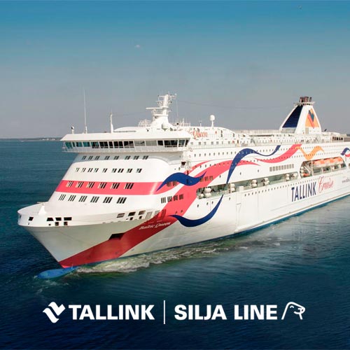 Boka kryssning från Stockholm till Tallinn i Estland.